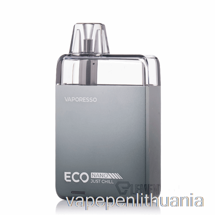 Vaporesso Eco Nano Pod Sistema Universalus Pilkas Vape Skystis